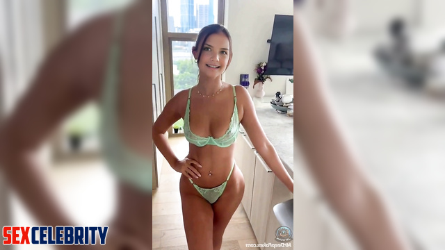 Katie Holmes invites her man to show lingerie on her hot body deepfake