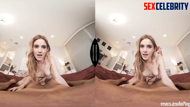 Hot VR porn with busty teen slut Emma Watson [AI fakes]