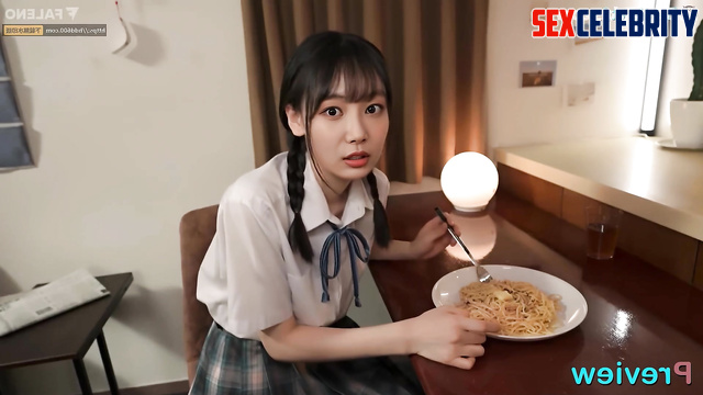 Schoolgirl gave a blowjob after ramen eating 연우 모모랜드 Yeonwoo sex tapes