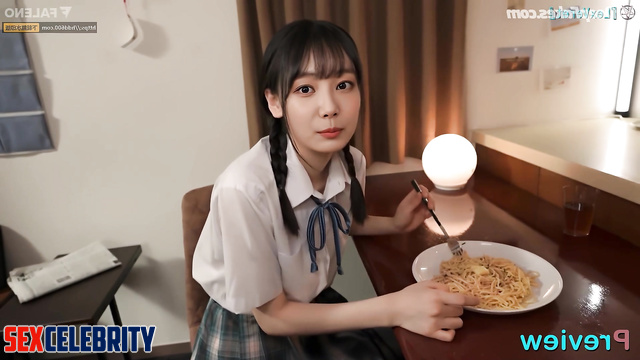 Schoolgirl gave a blowjob after ramen eating 연우 모모랜드 Yeonwoo sex tapes