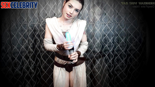 Cosplay girl jerk off instructions - deepfake Daisy Ridley