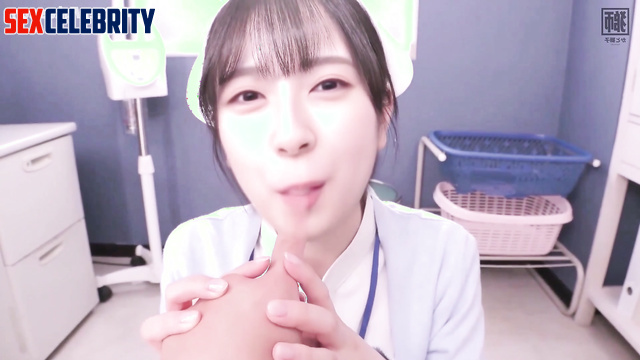 Dirty nurse fucks with patients - Kanemura Miku (金村美玖 日向坂46) real fake