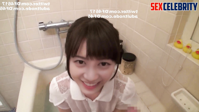 Ikuta Erika 生田 絵梨花 Nogizaka46 acts naughty in bath (fake porn ディープフェイク エロ) [PREMIUM]