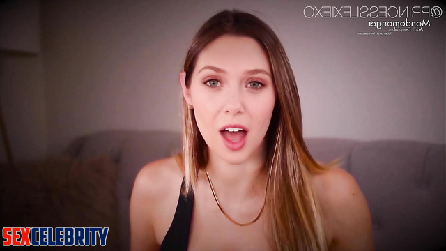 Elizabeth Olsen acting naughty and sexy in her deepfake dirty talk [PREMIUM]