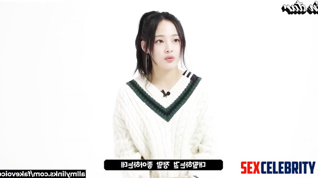 Babe talking about her first blowjob - Minji (민지 뉴진스) deepfake erotic