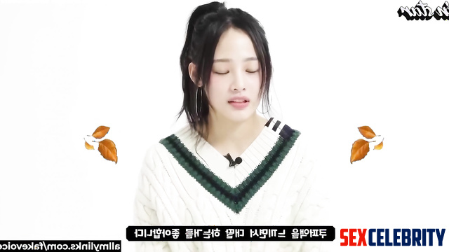 Babe talking about her first blowjob - Minji (민지 뉴진스) deepfake erotic