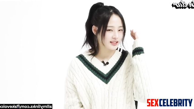 Babe talking about her first blowjob - Minji (민지 뉴진스) deepfake erotic