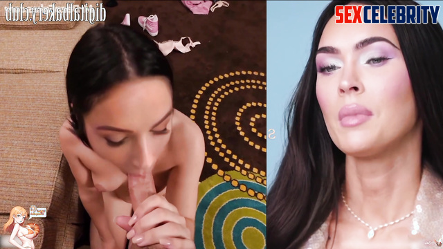 Sexy Megan Fox behaves slutty in bed (deep learning program)