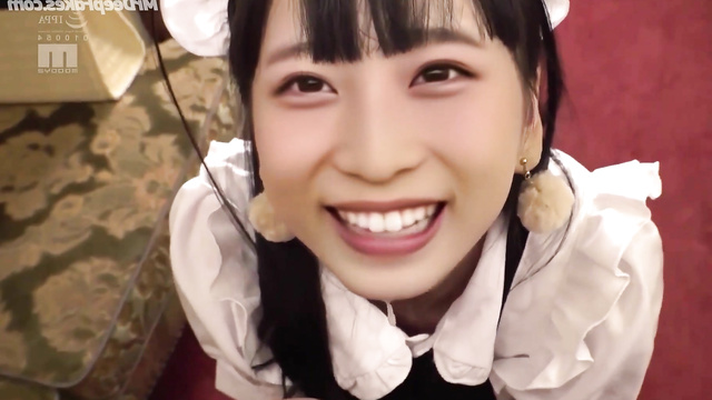 Horny maid Oguri Yui おぐり ゆい sucks dick diligently deepfake ディープフェイク エロ