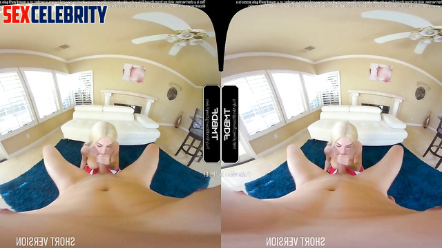 Ava Max VR deepfake porn scene of riding on big dick and sucking it