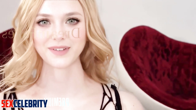 Blonde with cute face taking part in bukkake party, Elizabeth Olsen A.I.