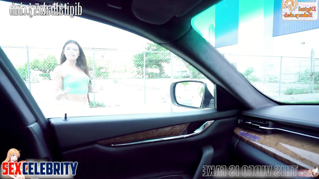 Pretty Charli D'Amelio loves making blowjob to taxi-drivers, fakeapp