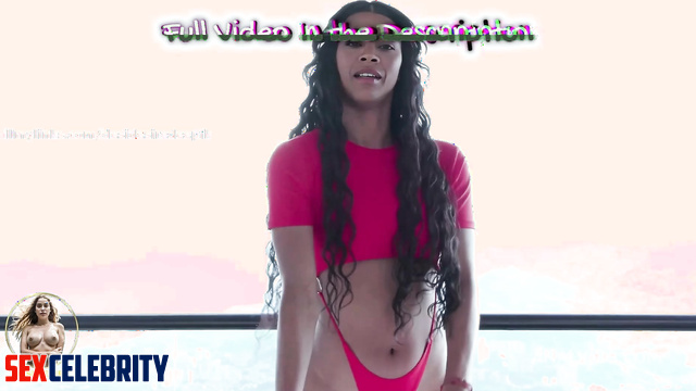 Cute Deepfake Zoe Saldana Shaking Her Butt