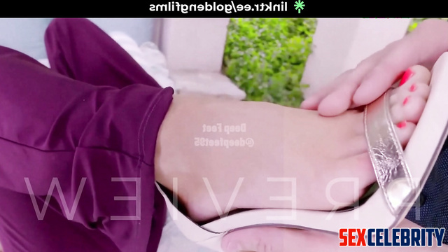 Face Swap Emma Watson - Foot Worship, Blowjob, Footjob and Foot Sex