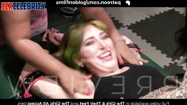 Fake Rhea Ripley - Group Tickling Session