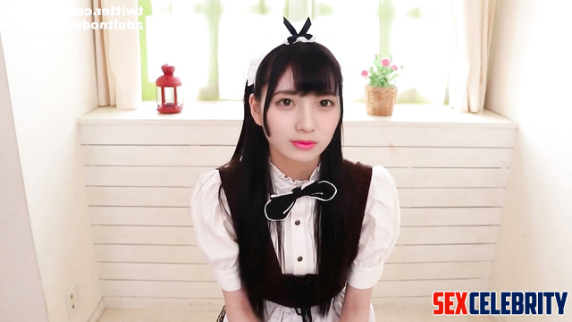 Yoda Yuki Nogizaka46 wearing a maid costume while having sex (与田 祐希 乃木坂46 性別) [PREMIUM]