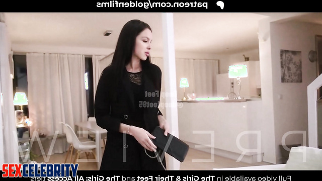 Olivia Rodrigo - Getting Handsy With Her Feet (Footjob, Blowjob, Foot Sex) AI