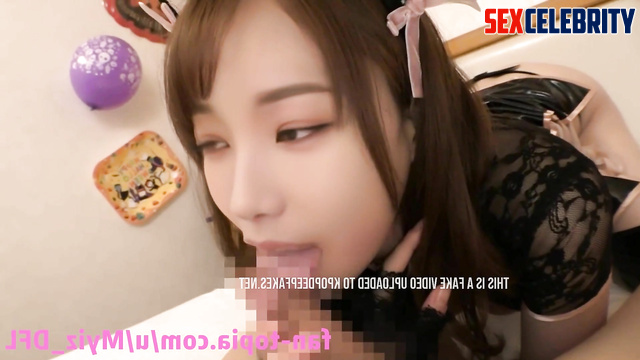 Karina (카리나) sucks cock and rides it after (deepfake 딥페이크) aespa 에스파